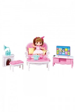 Мебель для куклы L0731WB Гостиная с куклой и аксессуарами Familiy(фото2)