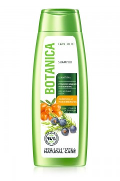 Шампунь «Глубокое очищение и увлажнение» для жирных волос Botanica Faberlic