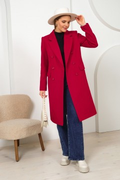 Яркое женское пальто Priz(фото2)
