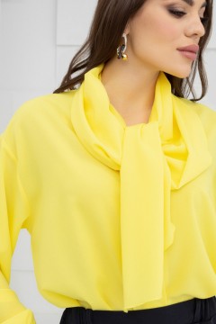 Яркая женская блузка с шарфом Charutti(фото2)