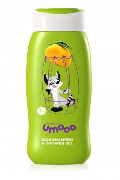Детский шампунь-гель для душа Umooo 3+ Faberlic