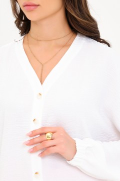 Практичная женская блузка Priz(фото3)