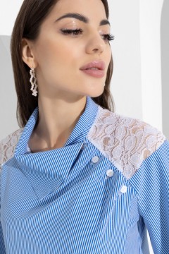 Интересная женская блузка с верхним запахом Charutti(фото3)