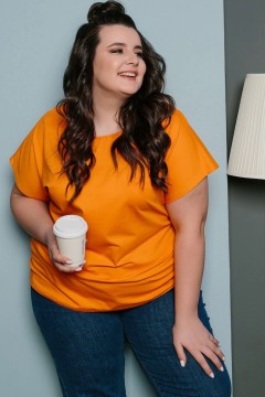 Оранжевая женская футболка Jetty-plus