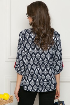 Красивая блузка с принтом Bellovera(фото4)