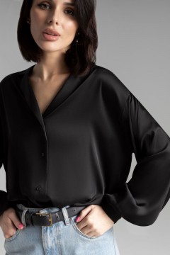 Эффектная женская блузка 54 размера Charutti(фото4)