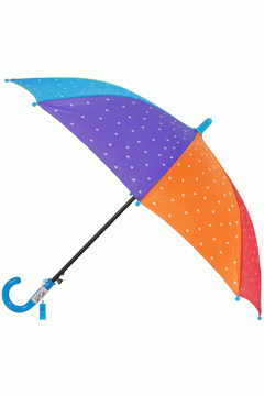 Зонтик цветной в горошек 544-30 Familiy
