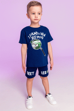 Повседневная футболка для мальчика 561SS22 Vulpes Familiy(фото2)