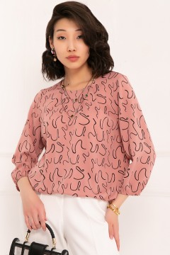 Прекрасная блузка в розовом цвете Bellovera