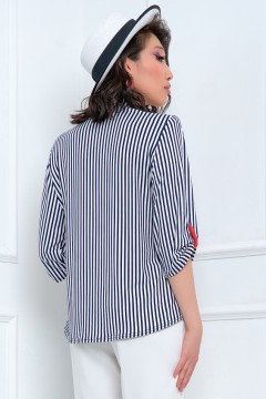 Стильная блузка с принтом Bellovera(фото4)