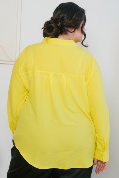 Яркая рубашка в жёлтом цвете Jetty-plus(фото3)