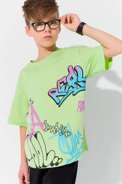 Стильная футболка для мальчика 10608SS23 Vulpes Familiy(фото3)