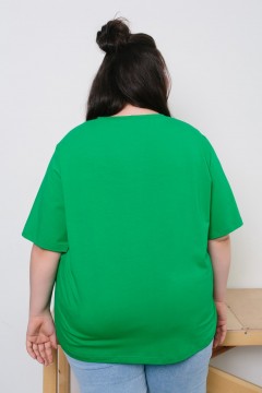 Однотонная женская футболка Jetty-plus(фото3)