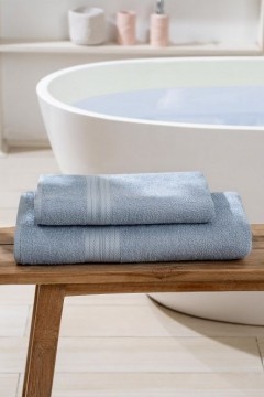 Полотенце для лица, серо-голубое Faberlic home