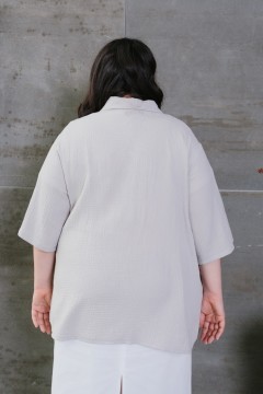Лаконичная женская блуза Jetty-plus(фото4)