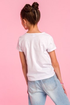 Стильная футболка для девочки 2122SS22 Vulpes Familiy(фото4)