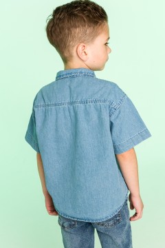 Джинсовая рубашка для мальчика FM-17 Vulpes Familiy(фото3)