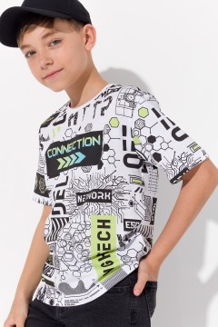 Модная футболка для мальчика 10036SS23 Vulpes Familiy