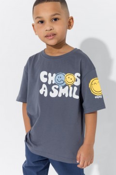 Свободная футболка  для мальчика 10577SS23 Vulpes Familiy