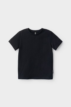 Практичная футболка для девочки К 302140/черный фуфайка Crockid(фото3)