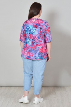Женская блузка с принтом Avigal(фото3)