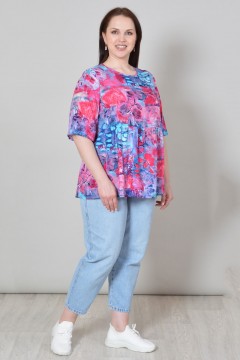Женская блузка с принтом Avigal(фото2)