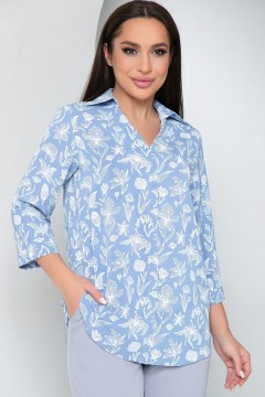 Стильная блуза с укороченными рукавами Diolche