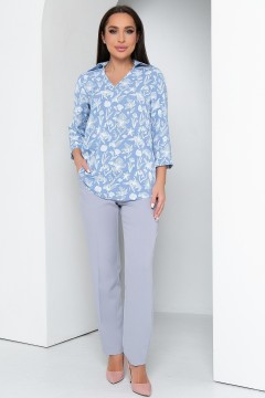 Стильная блуза с укороченными рукавами Diolche(фото2)