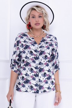 Красивая блузка с цветочным принтом Bellovera