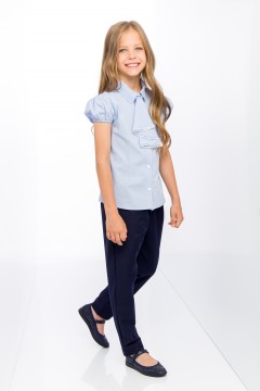 Симпатичная блузка для девочек 5033SC22 Vulpes Familiy(фото2)