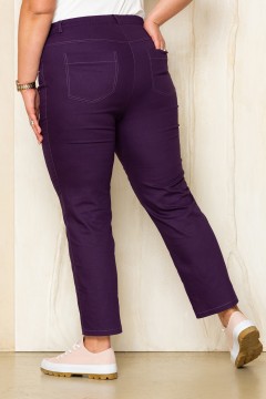 Женские брюки в фиолетовом цвете Intikoma(фото4)