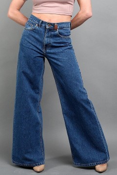 Повседневные джинсы палаццо 133552 F5(фото2)