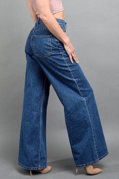 Повседневные джинсы палаццо 133552 F5(фото3)