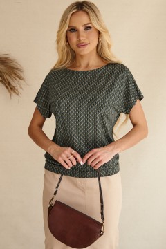 Женская блузка с геометрическим принтом Lona