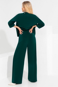Зелёные брюки с карманами Charutti(фото4)