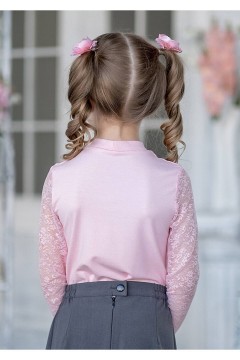 Красивая блуза для девочки с длинными рукавами ТБ-1902-6 Alolika(фото3)
