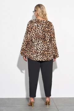 Женская блузка с леопардовым принтом Dora(фото4)