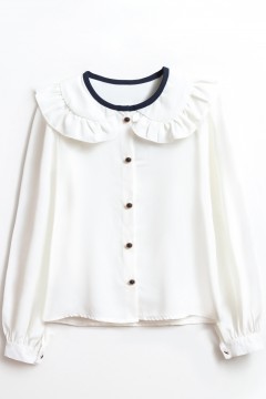 Блуза для девочки с длинным рукавом 5080SC23 Vulpes Familiy(фото3)