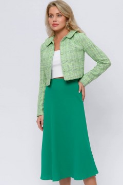 Юбка зелёного цвета 1001 dress