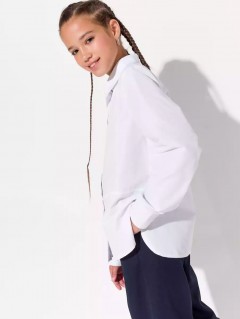 Белая блуза для девочки 5075SC23 Vulpes Familiy(фото2)