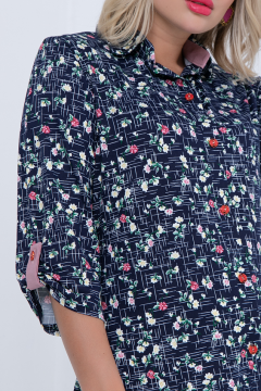 Летняя блуза с цветочным принтом Bellovera(фото3)