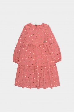 Стильное платье для девочки КР 5770/пыльный кедр,маленькие желуди к401 платье Crockid
