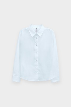 Практичная блуза для девочки ТК 39030/светло-голубой блузка Crockid