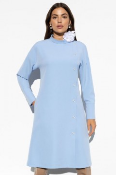 Голубое платье с карманами Charutti(фото3)