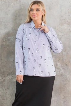 Стильная блуза в полоску Novita