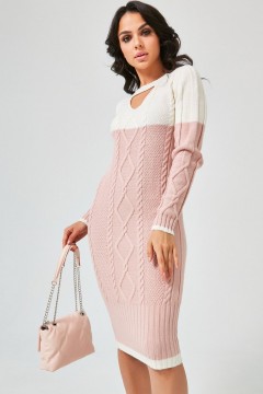 Нежное вязаное платье Happychoice