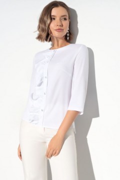 Эффектная белая блузка Charutti
