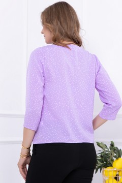 Стильная блуза в горошек Bellovera(фото4)