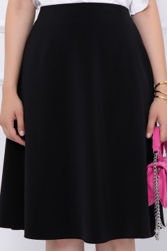 Стильная чёрная юбка Bellovera(фото4)