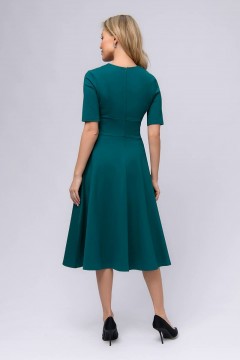 Зелёное платье с карманами 1001 dress(фото3)